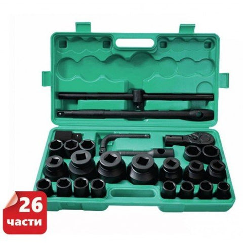 Гедоре камионджийско 26 части, 3/4" &amp; 1" ,21-65mm