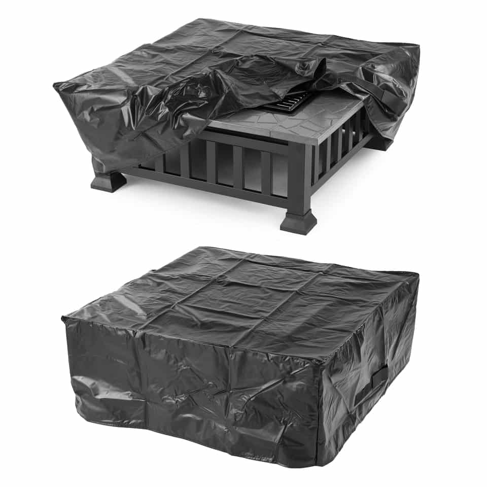 Нова 3в1 маса 'Fire Pit' - BBQ, камина, ледарка – снимка 2