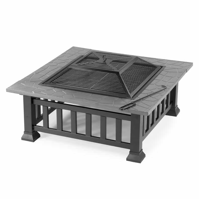 Нова 3в1 маса 'Fire Pit' - BBQ, камина, ледарка – снимка 6