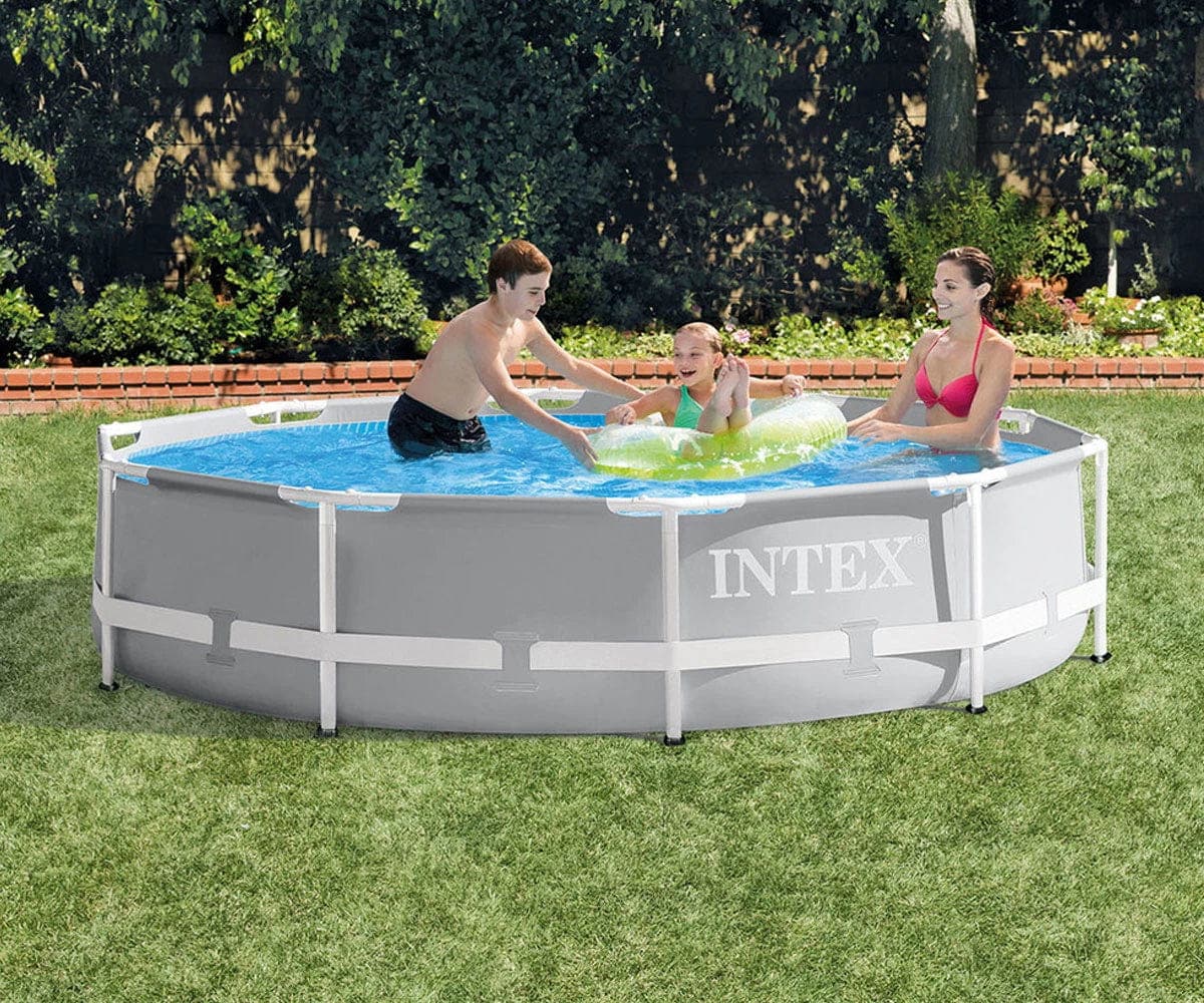 Сглобяем басейн INTEX Prism Frame с филтърна помпа, 305 х 76 см. – снимка 6