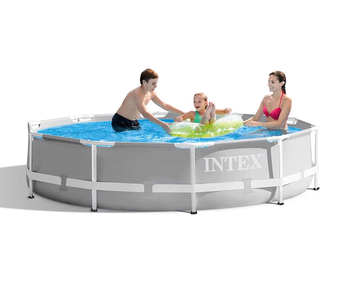 Сглобяем басейн INTEX Prism Frame с филтърна помпа, 305 х 76 см. – снимка 3