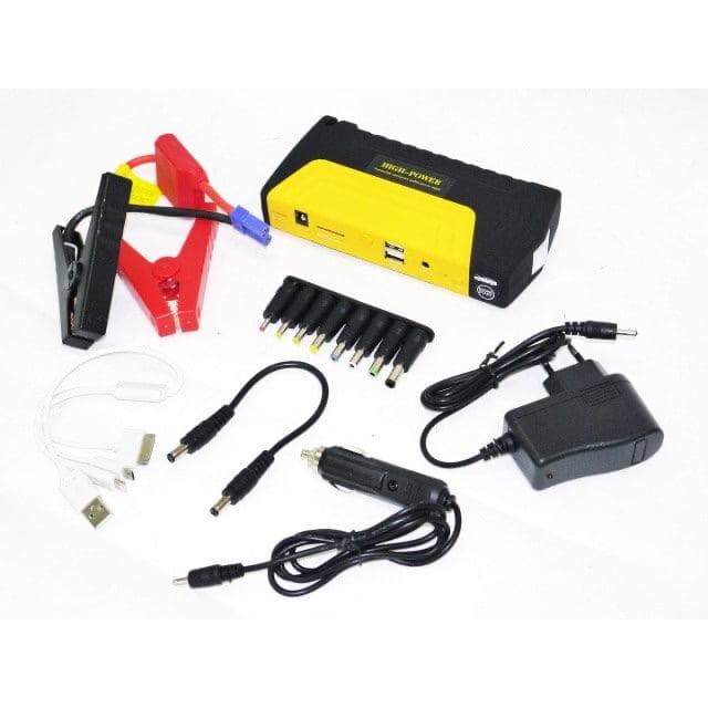 Мултифункционален Комплект Стартерно Устройство High Power Jump starter за кола и компресор – снимка 6