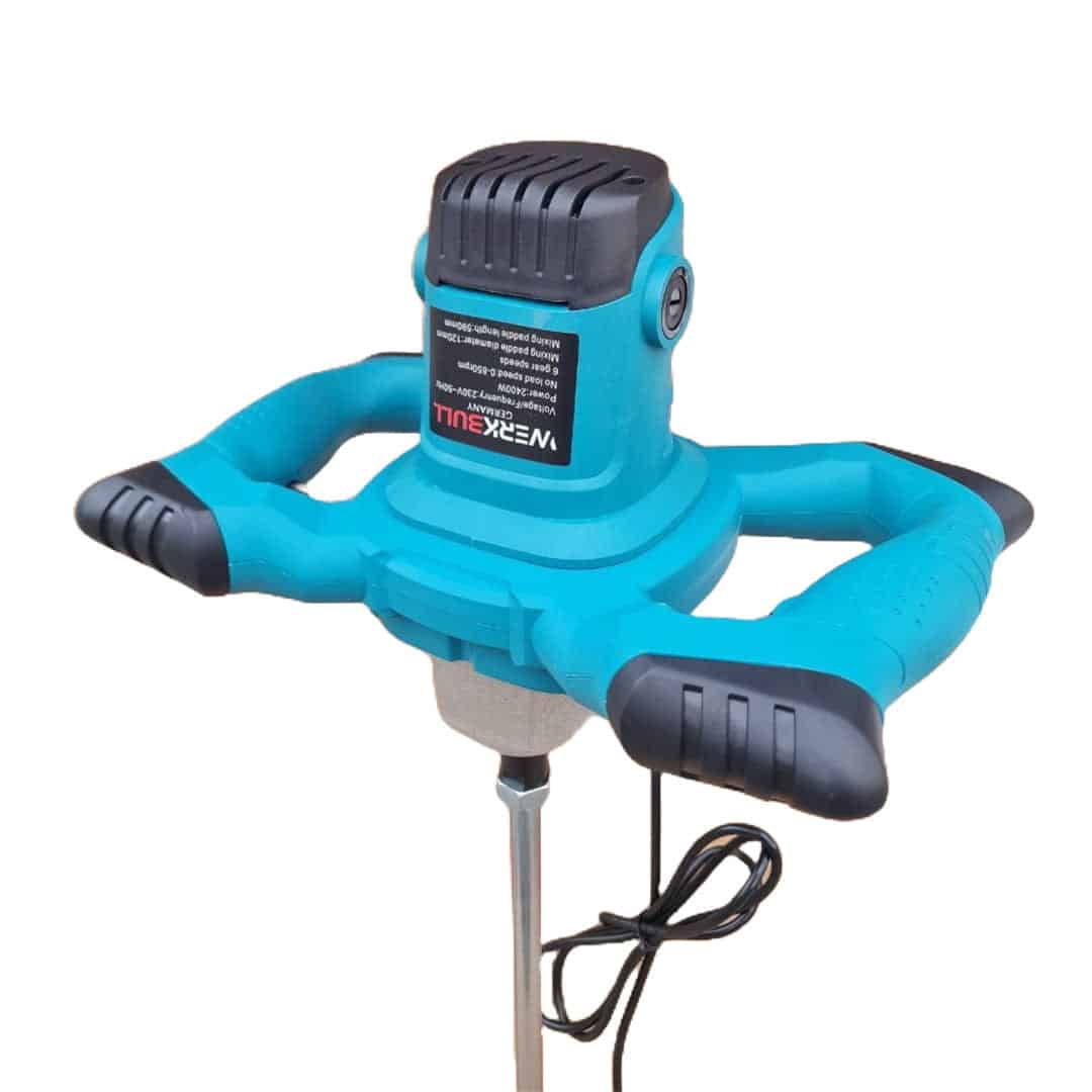 Немски Строителен Миксер WerkBull 2400W , бъркалка за бетон – снимка 3