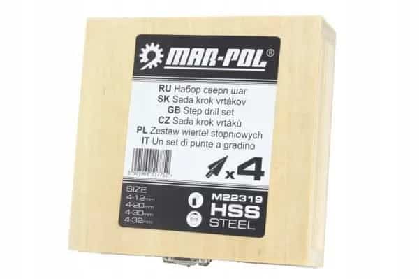 Свредла за етапно пробиване Mar – pol. Титаниево покритие. – снимка 3