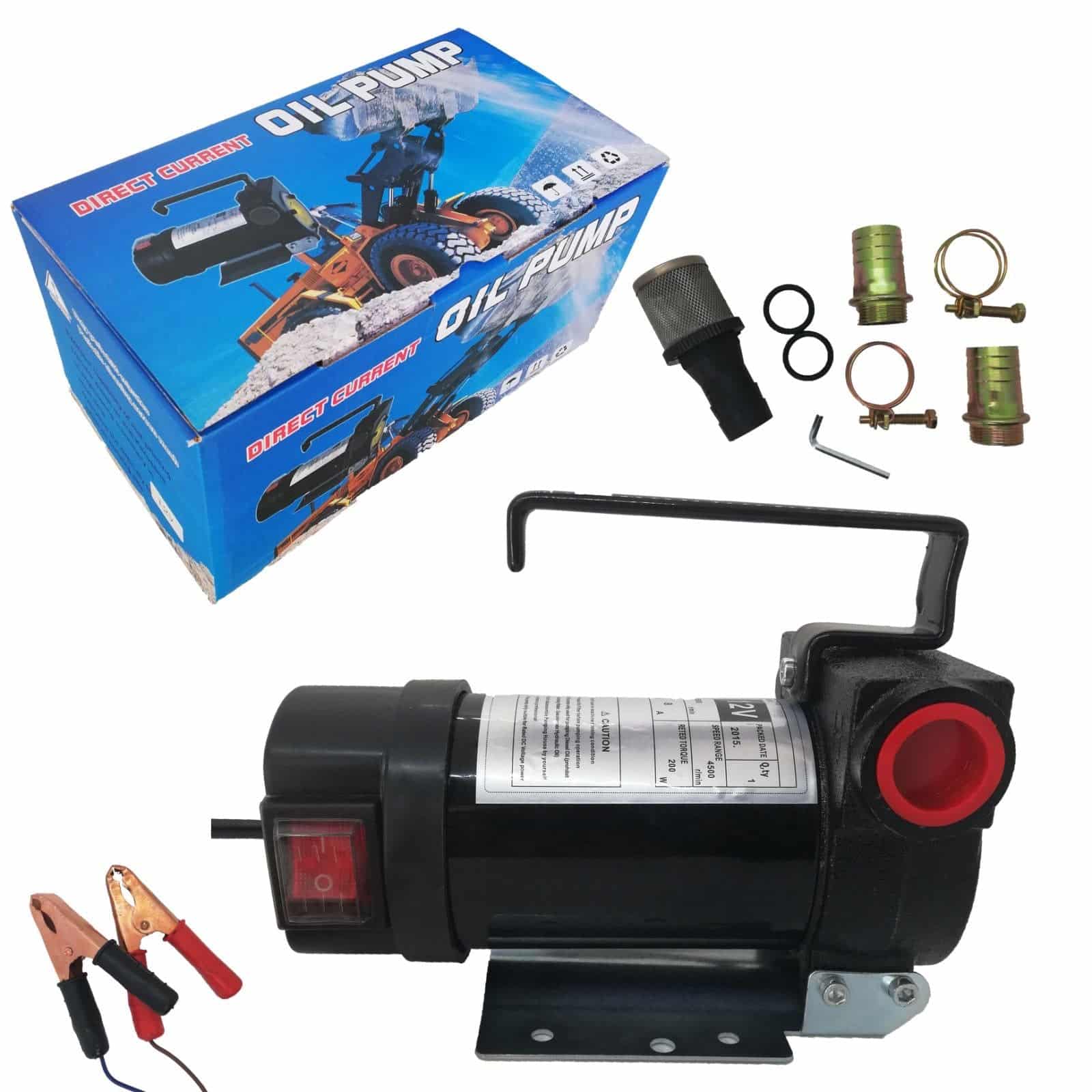 Помпа За Трансфер на Масло и Гориво 12V – снимка 3