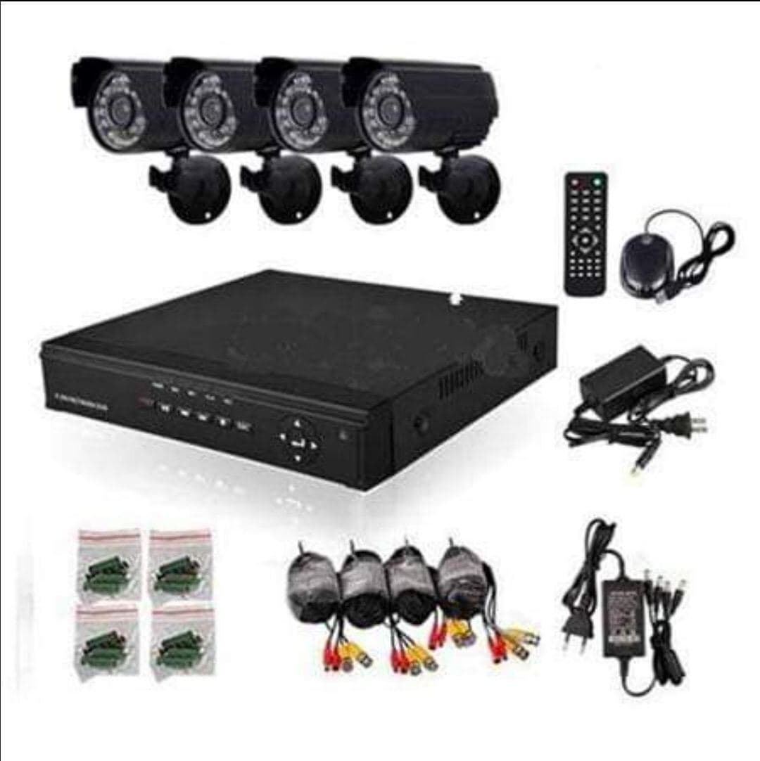 Пълен пакет - Dvr + 4 камери - "KIT" Комплект за видеонаблюдение – снимка 3