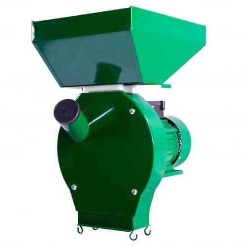 Немска Професионална Фуражомелка 3.8kW WerkBull Ярмомелка + 4 сита – снимка 2