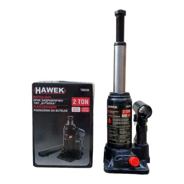 Хидравличен крик HAWEK T90204, тип бутилка, 2 т – снимка 3
