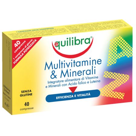 Мултивитамини и минерали - Equilibra, 40 таблетки