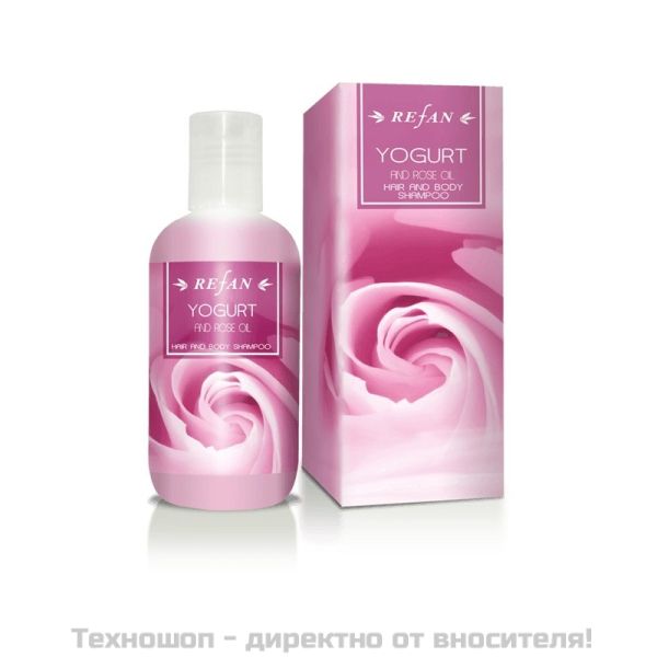 Шампоан за тяло и коса с Йогурт и Розово масло - 200мл.