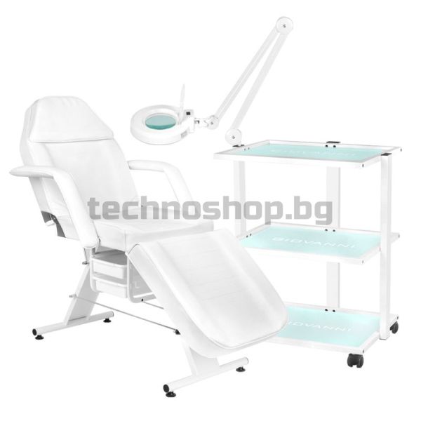 Комплект козметично оборудване - стол, маса и лампа 202, 1040 и S5 