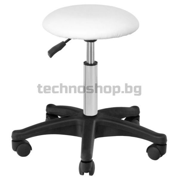 Комплект стол, табуретка и покритие за еднократна употреба - бели 210 + 303 