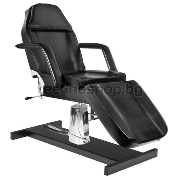 Хидравличен козметичен стол - черен Classic 210
