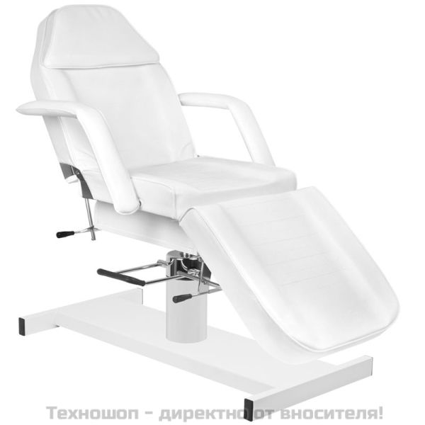 Комплект стол, табуретка с облегалка и покритие за еднократна употреба - бели 210 + 303 