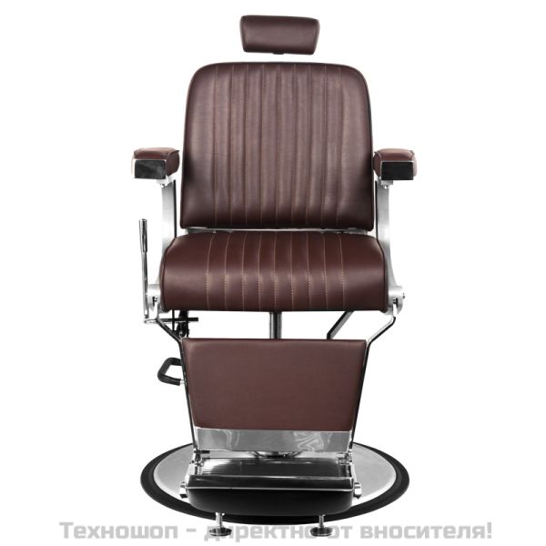 Бръснарски стол - кафяв Gabbiano Continental