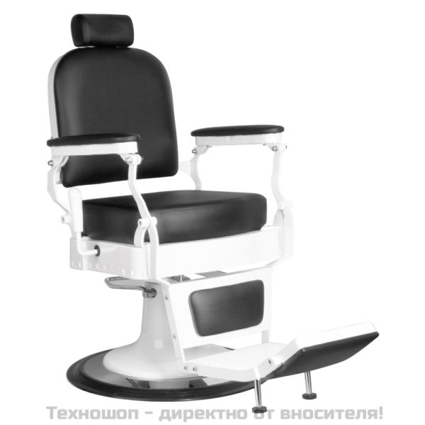 Бръснарски стол - черен Gabbiano Fabrizio
