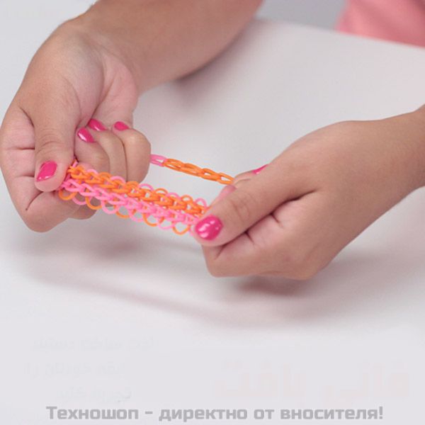 Плетене на гривни от ластици - Стан и Ластици за плетене