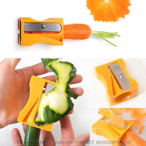 Белачка за зеленчуци и плодове с формата на острилка 