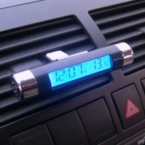 Дигитален часовник и термометър за кола