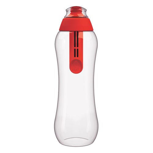 DAFI - бутилка за пречистване на вода - червена, 500мл.