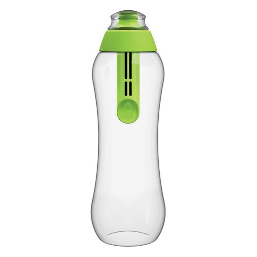 DAFI - бутилка за пречистване на вода - зелена, 500мл.