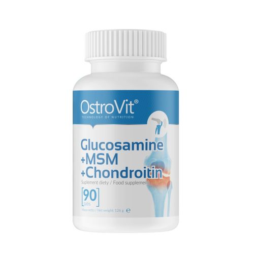 Глюкозамин + MSM + хондроитин - 90 таблетки