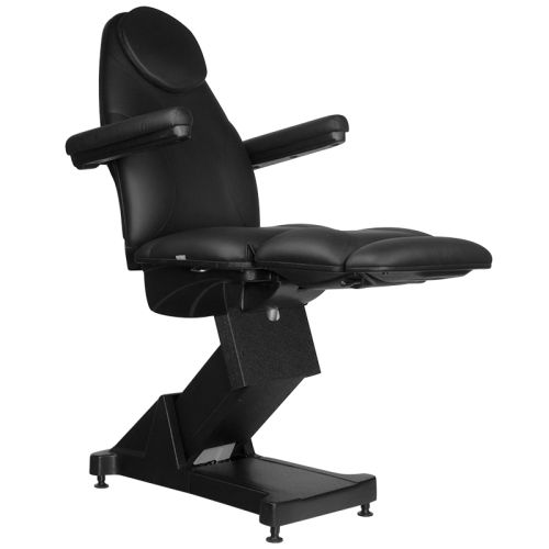 Електрически козметичен стол с 3 мотора - черен Basic 158