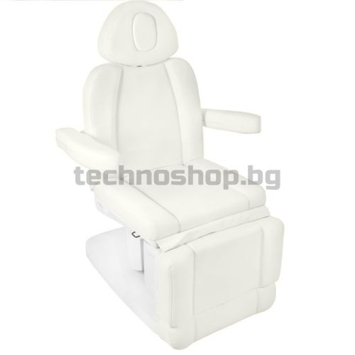 Електрически козметичен стол с 4 мотора - бял Azzurro 708A