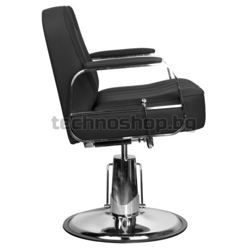 Бръснарски стол - черен Gabbiano Rufo