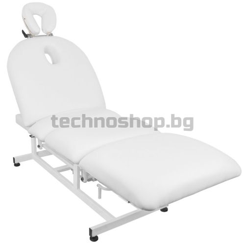Електрическо легло за масаж с 1 мотор - бяло Azzurro 693A