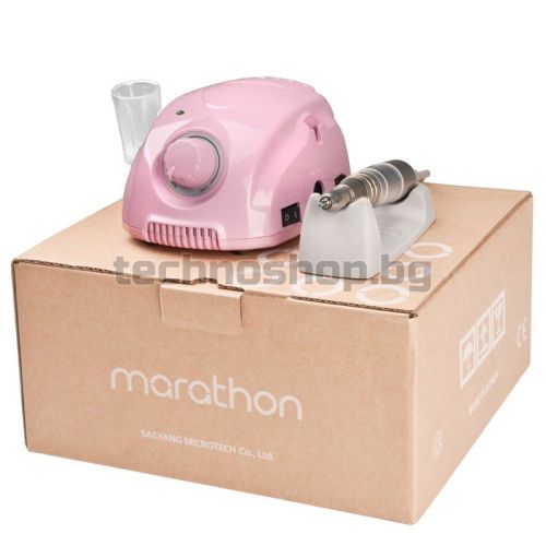 Електрическа пила за нокти - розова Saeyang Marathon 3 Champion + H200 