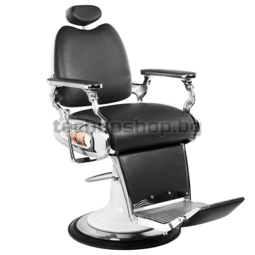 Бръснарски стол - черен Gabbiano Moto Style