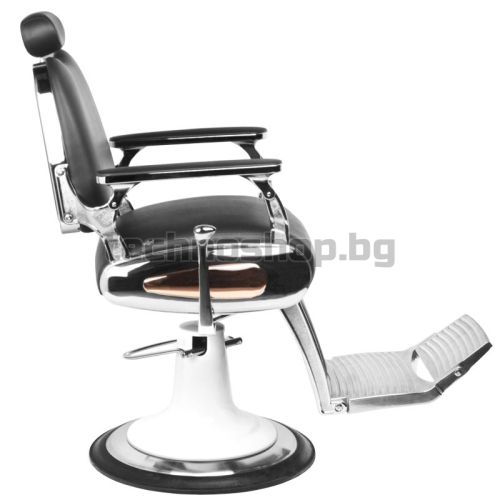 Бръснарски стол - черен Gabbiano Moto Style