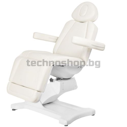 Електрически козметичен стол с 4 мотора - бял Azzurro 869A