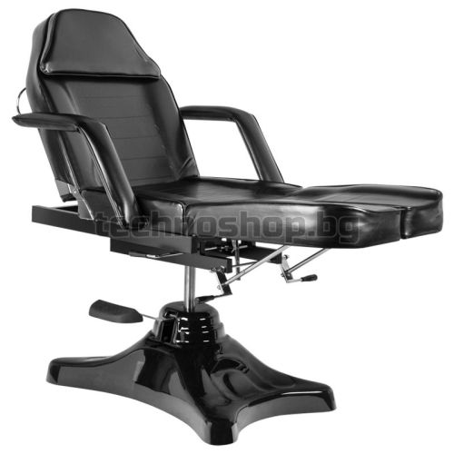 Хидравличен козметичен стол - черен A-234C Pedi