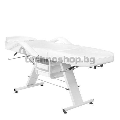 Козметичен стол - бял Azzurro Basic 202