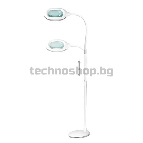 Лампа лупа със стойка - бяла Elegante 6029 60 LED SMD 5D