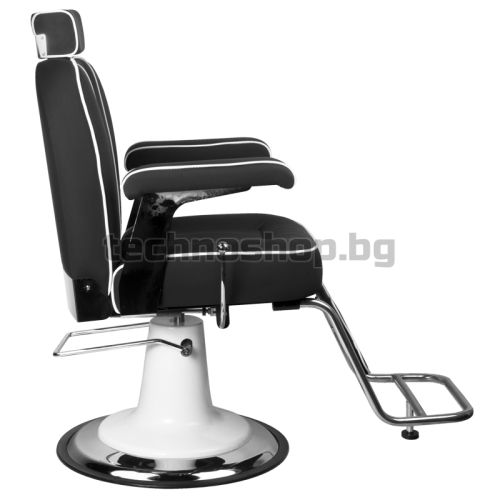 Бръснарски стол - черен Gabbiano Amadeo