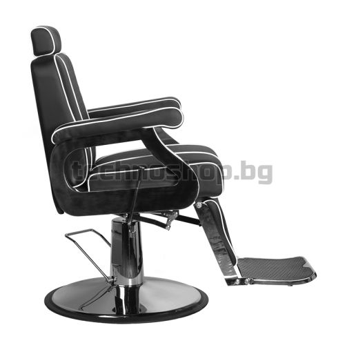 Бръснарски стол - черен Gabbiano Paulo