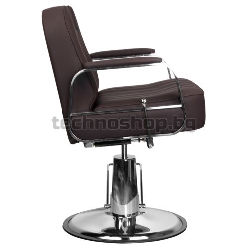 Бръснарски стол - кафяв Gabbiano Rufo
