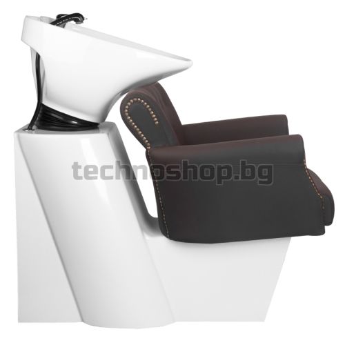 Стол със система за измиване на косата - кафяв Hair System BER8183