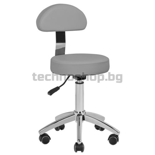 Козметичен стол BASIC 304, сив цвят
