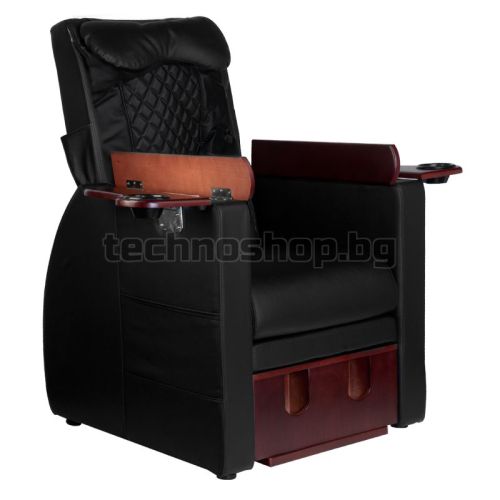 Спа стол за педикюр и масаж - черен Azzurro 101