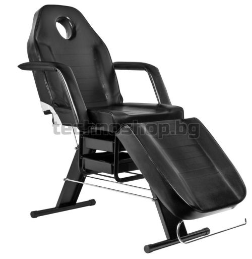 Козметичен стол - черен A202