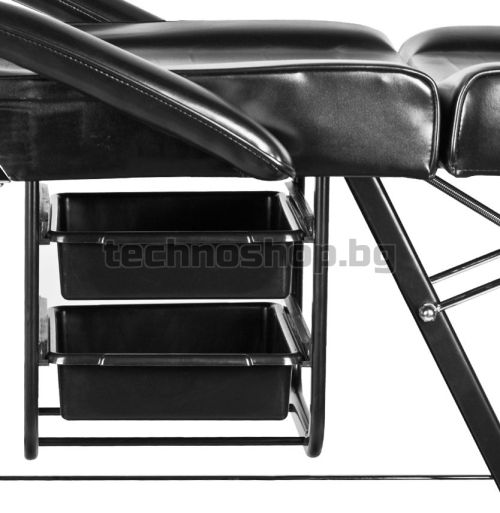 Козметичен стол - черен A202