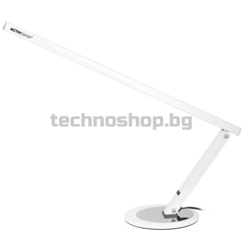 Лампа за бюро тънка бяла 20W