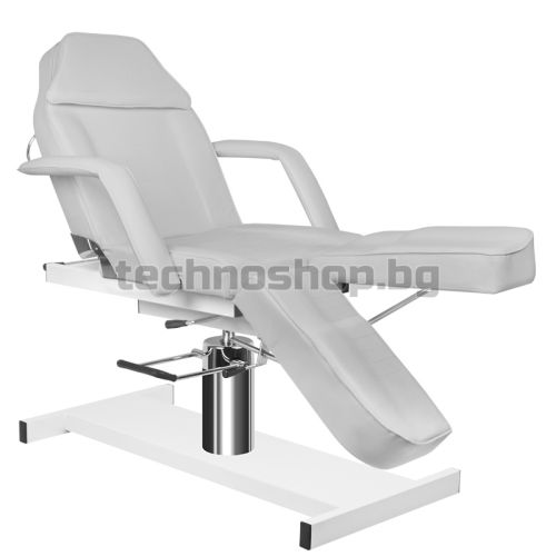 Хидравличен козметичен стол - сив A-210C Pedi