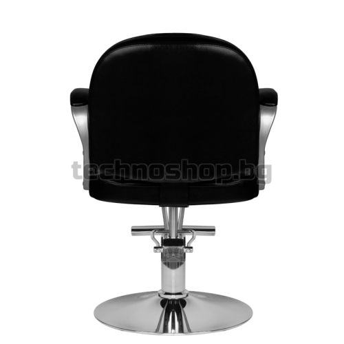 Фризьорски стол - черен Hair System HS00 