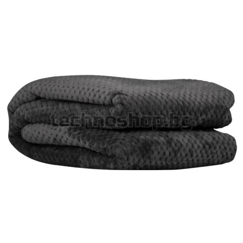 Електрично одеяло - черно  Merdeer Premium -  160x140 см