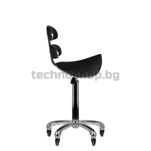 Козметичен висок стол - черен AM-880
